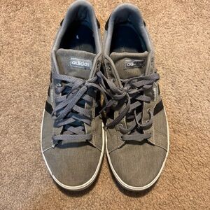 Adidas daily 3.0 Dove Gray Casual Skateboard Sneakers Men’s 13